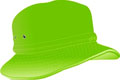 CHILDS BUCKET HAT WITH REAR TOGGLE CROWN ADJUSTER 54*-50CM GREEN